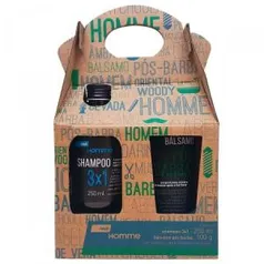 KIT NEEDS SHAMPOO 3 EM 1 + BÁLSAMO PÓS-BARBA HOMME - R$12