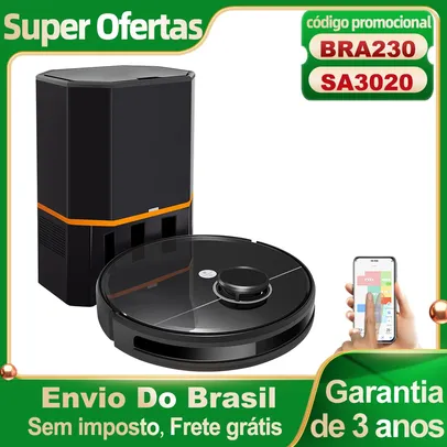 [No Brasil/GPay R$ 2391]  Aspirador de pó Robô ABIR R30