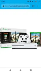 Console XBOX ONE S 1TB + 1 Jogo The Division 2 + Controle sem Fio - Microsoft - R$1172