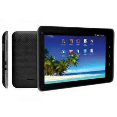 Tablet Mondial TB-12 8GB 7" 4G Wi-Fi - Android 5.1.1 Proc. Quad Core Câmera Integrada - Bivolt-Preto - R$189