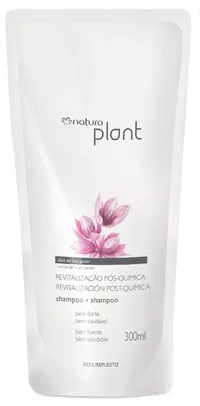 [Primeira Compra] Refil Shampoo Revitalizacao Pós Quimica Natura Plant 300ml hampoo Revitalizaca