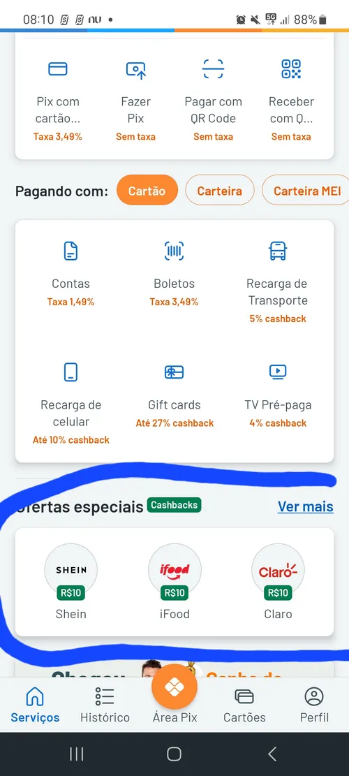 Imagen na descrição da promoção