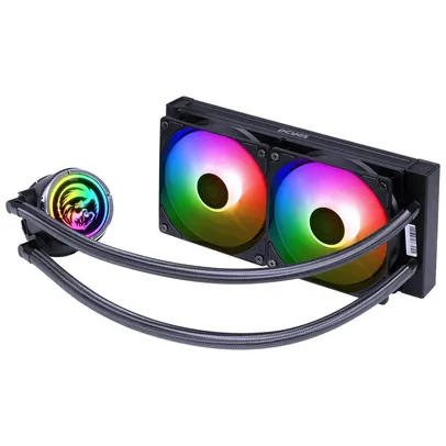 Water Cooler PCYES Nix 2 ARGB, 240mm, Intel-AMD, PCYWCNIX240