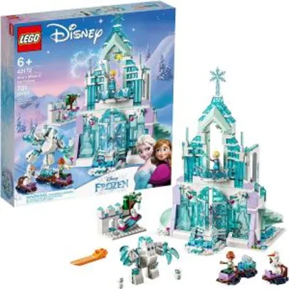 Disney Princess O Palácio De Gelo Mágico Da Elsa Lego R$ 420