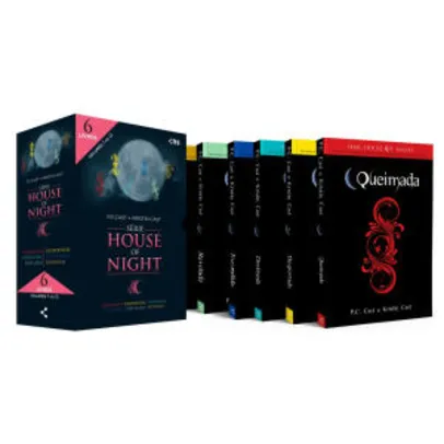Livro - Box House of Night - Slim: Coleção completa v.2 (livros 7 a 12) R$70