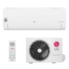 [AME R$2.296] Ar Condicionado Split Hi Wall Dual Inverter LG Voice 18.000 Btus Frio 220V | R$2.348