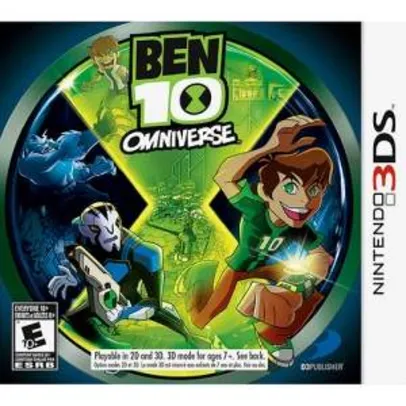 [Submarino] Game Ben 10 Omniverse - 3DS - R$27