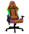 Imagem do produto Cadeira Gamer Fox Racer Rgb Marrom Com Iluminação (Led)