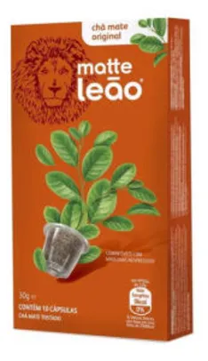 Chá Leão Capsula - Mate Original 10 Unid | R$9