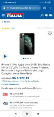 iPhone 11 Pro no Boleto!