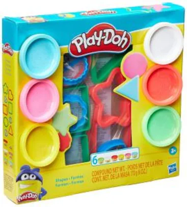[Prime] Conjunto Massinha, Play-Doh, E8534 - Hasbro, Formas Variadas R$ 28