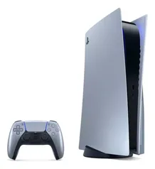 Tampa do Console Playstation 5 PS5 Sterling Silver