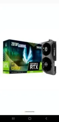 Placa de Vídeo Zotac NVIDIA GeForce RTX 3070 Twin Edge, 8GB, GDDR6 | R$4.489