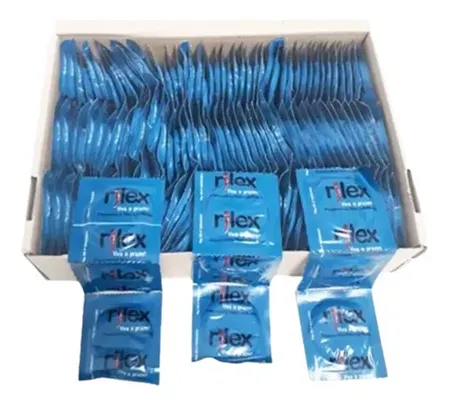 Preservativo / Camisinha Rilex Lubrificado Caixa com 144 Unidades ( R$ 0,39 Unid. )