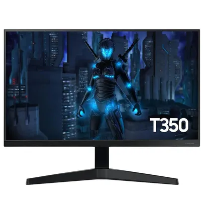 Monitor Gamer Samsung 24' IPS, 75 Hz, Full HD, FreeSync, HDMI - LF24T350FHLMZD