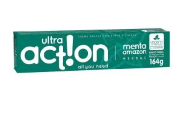 [Prime] Creme Dental - Ultra Action Menta 164g Vegano