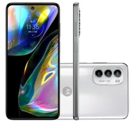 [AME R$999] Smartphone Moto G82 128GB 5G Wi-Fi Tela 6.6" Dual Chip 6GB RAM Câmera + Selfie 16MP - Branco