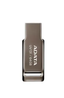 Pen Drive Adata UV131, 64GB, USB 3.2, Cinza - AUV131-64G-RGY