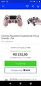 Controle Playstation Doubleshock 4 Rosa Dourado - PS4 | R$ 252