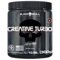 [AME SC R$ 69 ] Creatina Turbo 300g - Black Skull