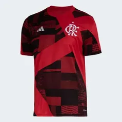 [Membros Adiclub] Camisa Adidas Pré-Jogo CR Flamengo