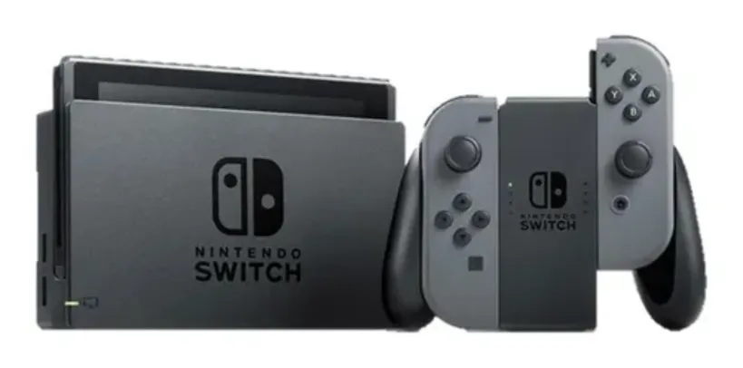 Nintendo Switch 32GB Standard Cor Cinza e Preto