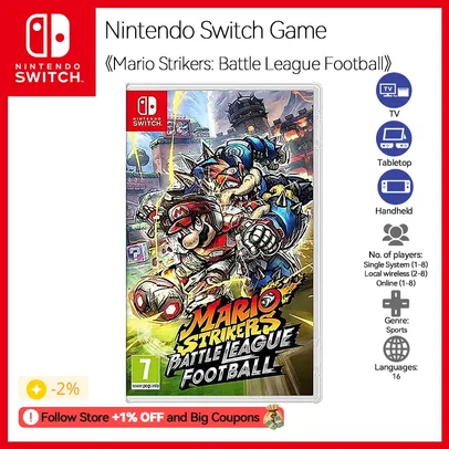 Mario Strikers: Battle League Nintendo Switch