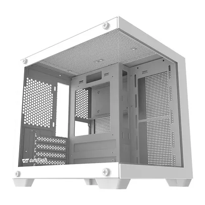 Gabinete Gamer Aigo Darkflash Durin D275M, Mid-Tower, Lateral de Vidro, Branco, DURIN-D275M-WH