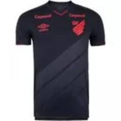 Camisa Athletico Paranaense Black Edition 20/21 Umbro Masculina - Preto+Vermelho - M