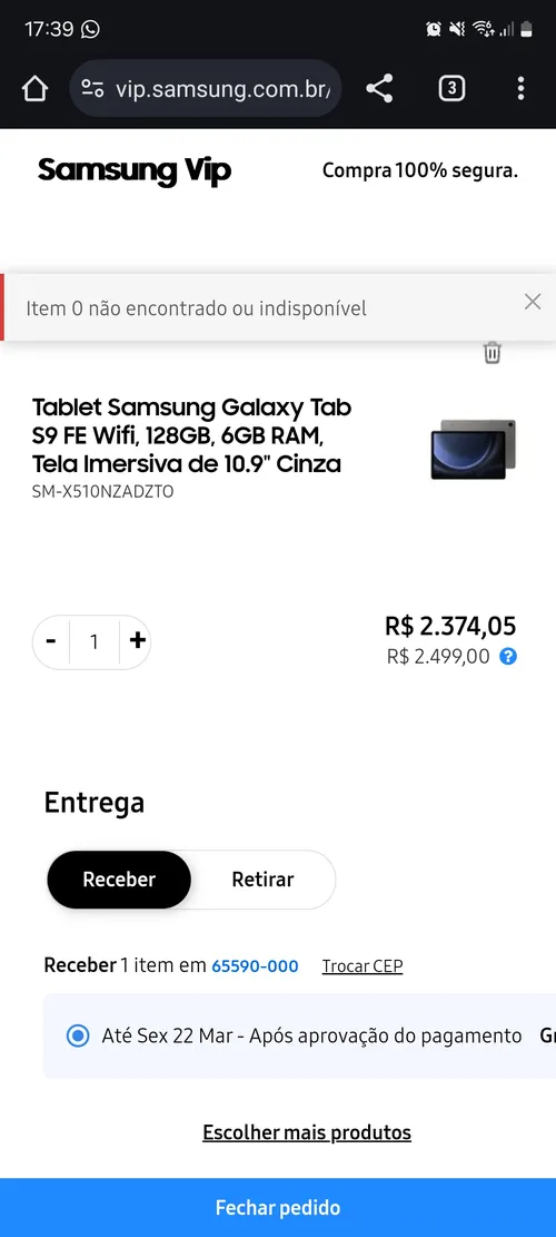 Imagen na descrição da promoção