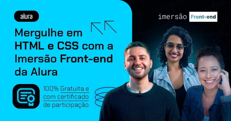 Imersão Front-End: Aprenda a Programar de graça em 2024 | Alura