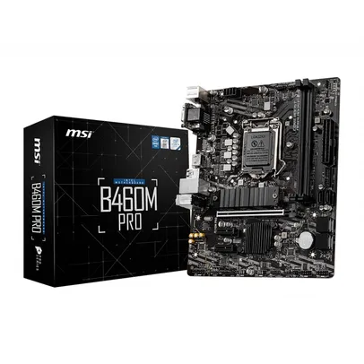 Placa Mãe MSI B460M-Pro LGA 1200 M-ATX DDR4