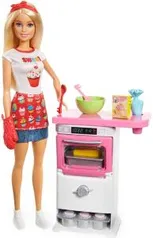 Barbie Cozinhando e Criando Chef de Bolinhos - Mattel R$ 90