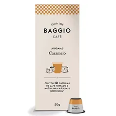 [REC] [Leve 3, Pague 2] Cápsulas de Café Baggio Café Aroma Caramelo, compatível com Nespresso