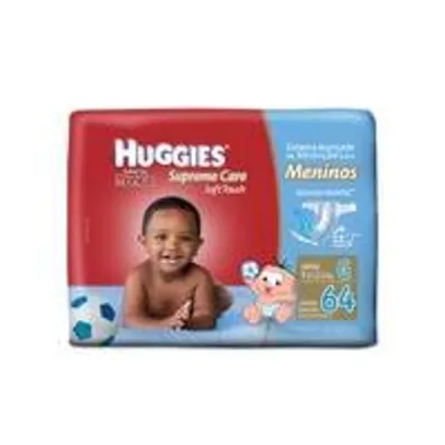 [WALMART] Pacote de Fraldas Turma da Mônica Supreme Care Huggies Meninos e Meninas (M ao XXG)