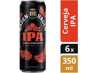 [APP] Cerveja Baden Baden American IPA 6 unidades - Lata 350 ml