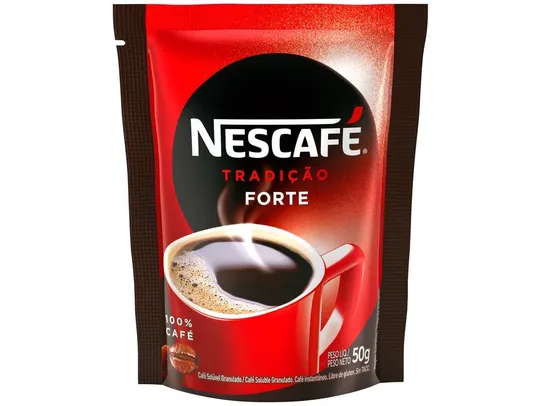 (App + Cliente ouro + LV4 Pg 3) Café solúvel Nescafé forte 50gr | R$2,92