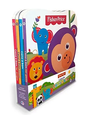 Coleção de Livros Infantis "Como é Bom" Fisher-Price 