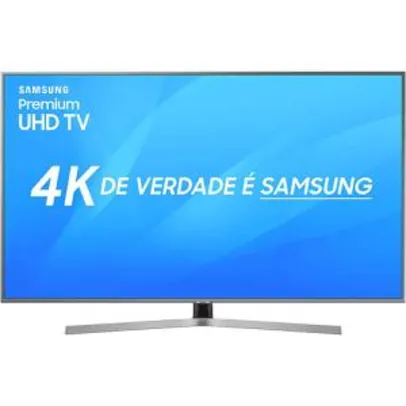 [AME] Smart TV LED 55” Samsung 4K/Ultra HD 55NU7400 3 HDMI 2 USB - R$ 3099 (receba R$ 465 de volta)