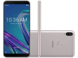 Smartphone Asus ZenFone Max Pro (M1) 32GB Prata 4G - 3GB RAM Tela 6” Câm. 13MP + 5MP + Selfie 8MP por R$ 1022