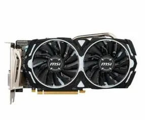 PLACA DE VIDEO MSI RADEON RX 570 4GB GDDR5 ARMOR OC 256-BIT, 912-V341-297 - R$599