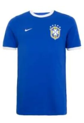 [Dafiti] Camisa Nike Brasil Varsity Azul - R$40