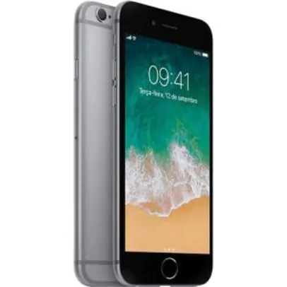 iPhone 6s 32GB Cinza Tela Retina HD 4,7" 3D Touch Câmera 12MP - Apple | R$1.799 (R$1.529 com Ame)