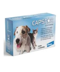 Capstar, 4 kg, Elanco Cães e Gatos | R$19