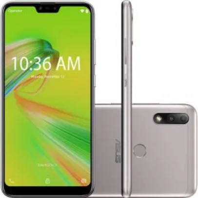 Smartphone Zenfone Asus Max Plus M2 ZB634KL-4J005BR 32GB Dual Chip Android Oreo Tela 6,2” Qualcomm QSP SIP1 4G - R$723
