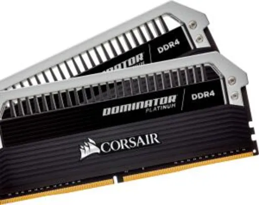 MEMORIA CORSAIR DOMINATOR PLATINUM 16GB (2X8) DDR4 3866MHZ CL18 LED BRANCO, CMD16GX4M2B3866C18
