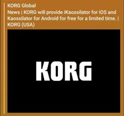 [APP] KORG - Kaossilator