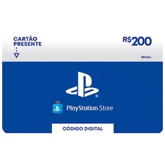 Cartão Presente Digital PlayStation - R$200