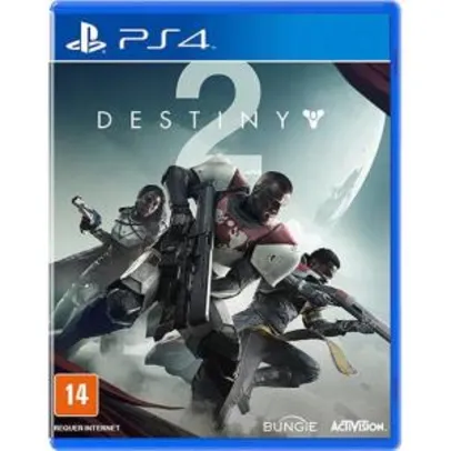 Game - Destiny 2 Edição de Day One - PS4 - R$18 (R$9 pagando com AME)