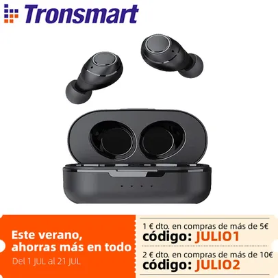 Fone de Ouvido Bluetooth Tronsmart Onyx Free (Prova D'agua) | R$ 153